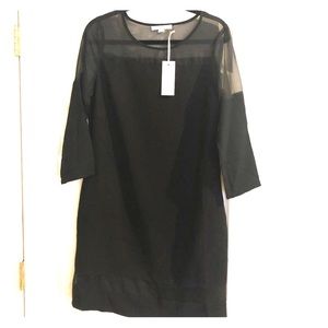 Piperline black dress nwt